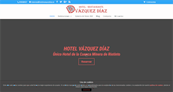 Desktop Screenshot of hotelvazquezdiaz.com